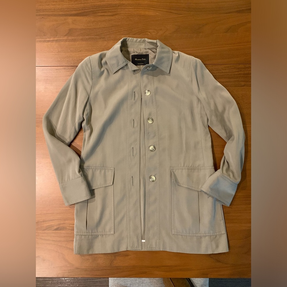 Massimo Dutti Womens Safari Jacket